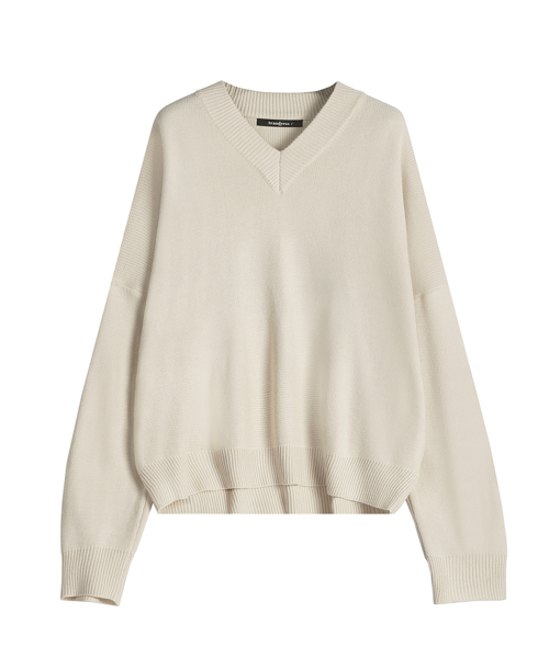 AVANDRESS(アバンドレス )の「V-neck Overfit Knit - 6 COL(ニット/セーター・レディース・グリーン・1/2)」の11枚目の写真