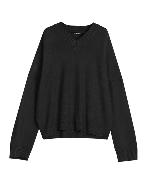 AVANDRESS(アバンドレス )の「V-neck Overfit Knit - 6 COL(ニット/セーター・レディース・グリーン・1/2)」の12枚目の写真