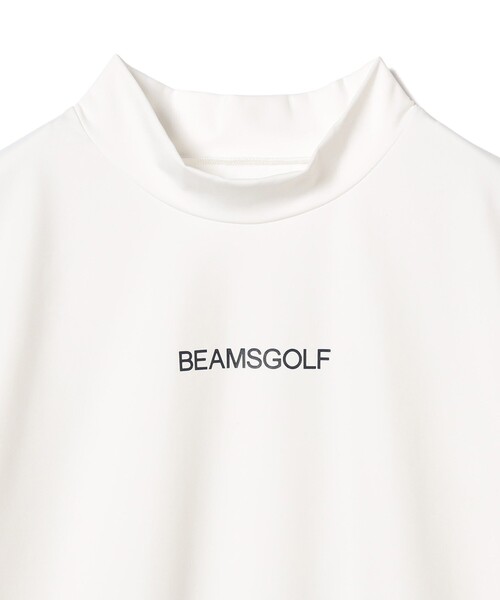 BEAMS GOLF(ビームスゴルフ)の「ORANGE LABEL / バックタック ロゴモックネックシャツ(スウェット・レディース・ネイビー/ホワイト・MEDIUM/LARGE/SMALL)」の10枚目の写真