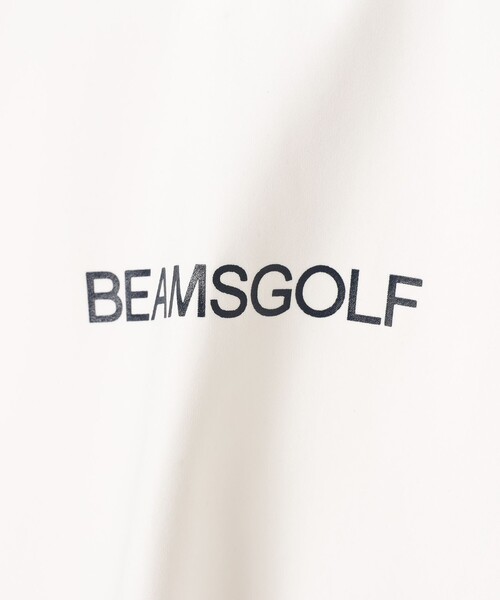 BEAMS GOLF(ビームスゴルフ)の「ORANGE LABEL / バックタック ロゴモックネックシャツ(スウェット・レディース・ネイビー/ホワイト・MEDIUM/LARGE/SMALL)」の13枚目の写真