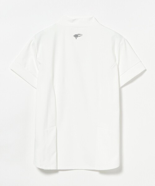 BEAMS GOLF(ビームスゴルフ)の「ORANGE LABEL / バックタック ロゴモックネックシャツ(スウェット・レディース・ネイビー/ホワイト・MEDIUM/LARGE/SMALL)」の21枚目の写真