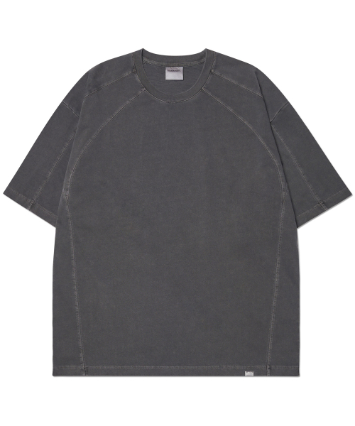 NOMANUAL(NOMANUAL)の「MOLTING T-SHIRT - CHARCOAL(Tシャツ/カットソー・レディース・その他・SMALL/MEDIUM/LARGE/X-LARGE)」の1枚目の写真