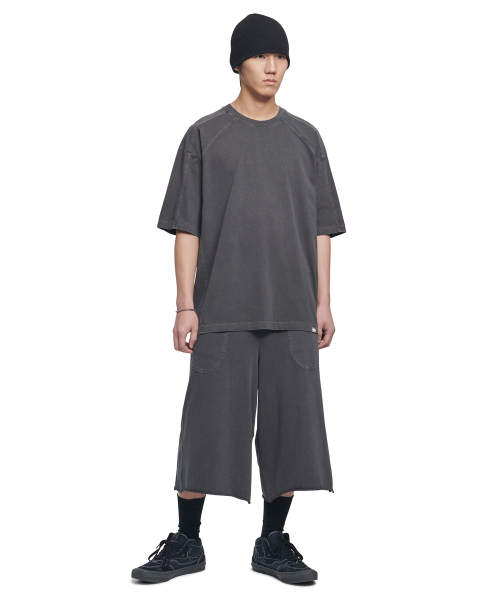 NOMANUAL(NOMANUAL)の「MOLTING T-SHIRT - CHARCOAL(Tシャツ/カットソー・レディース・その他・SMALL/MEDIUM/LARGE/X-LARGE)」の3枚目の写真