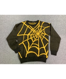 Bling Leads（ブリングリーズ）の「【Bls】【Bling Leads】モヘアタッチジャガード　スパイダー柄ニット（ニット/セーター）」