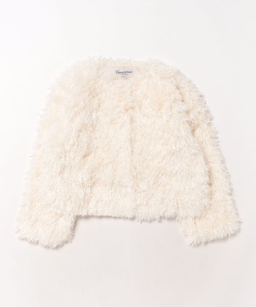 Ocean&Ground（オーシャン&グラウンド）の「ｴｺﾌｧｰｼﾞｬｹｯﾄ（ブルゾン・キッズ・アイボリー/ブラウン/レッド/ブラック・110/120/100/130/140/90）」の17枚目の写真