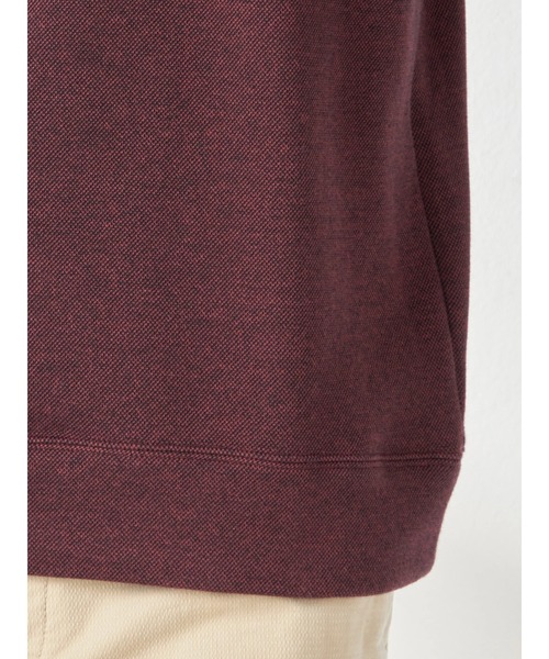 McGREGOR(マックレガー)の「裏ボアハーフジップカットソー(ポロシャツ・メンズ・ネイビー/ワイン/チャコールグレー・M/L)」の10枚目の写真