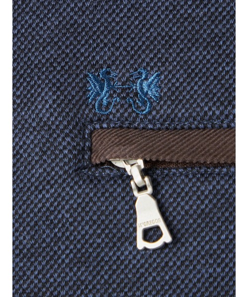 McGREGOR(マックレガー)の「裏ボアハーフジップカットソー(ポロシャツ・メンズ・ネイビー/ワイン/チャコールグレー・M/L)」の14枚目の写真