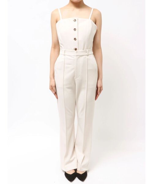 TONAL(トーナル)の「バックスリットフレアパンツ(その他パンツ・レディース・アイボリー/グレー/ネイビー・SMALL/MEDIUM)」の14枚目の写真