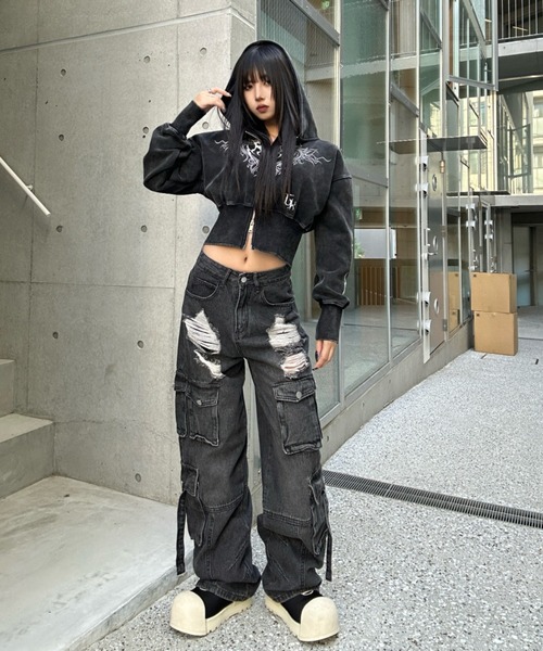 ダメージポケットカーゴデニム（その他パンツ）｜KsG（ケーエスジー