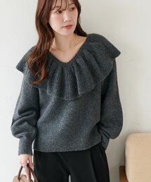【WEB限定】フリルプルオーバー