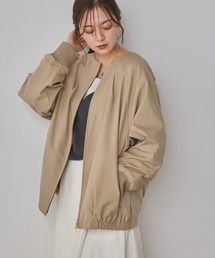 コクーンシルエット ドルマンブルゾン