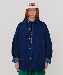 GOLDEN SNSHINE（ゴールデン サンシャイン）の「Washed denim over shirts_Blue（シャツ/ブラウス）」