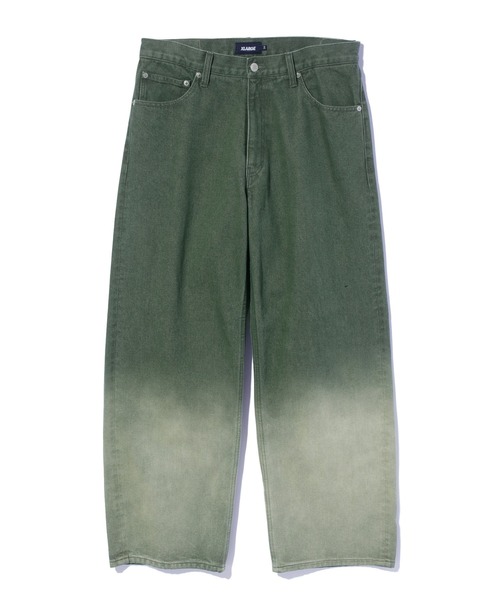 XLARGE（エクストララージ）の「FADED DENIM PANTS（デニムパンツ・メンズ・ブラック/オリーブ/インディゴブルー・30inch/32inch/34inch/36inch）」の16枚目の写真