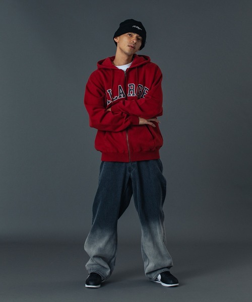 XLARGE（エクストララージ）の「FADED DENIM PANTS（デニムパンツ・メンズ・ブラック/オリーブ/インディゴブルー・30inch/32inch/34inch/36inch）」の7枚目の写真