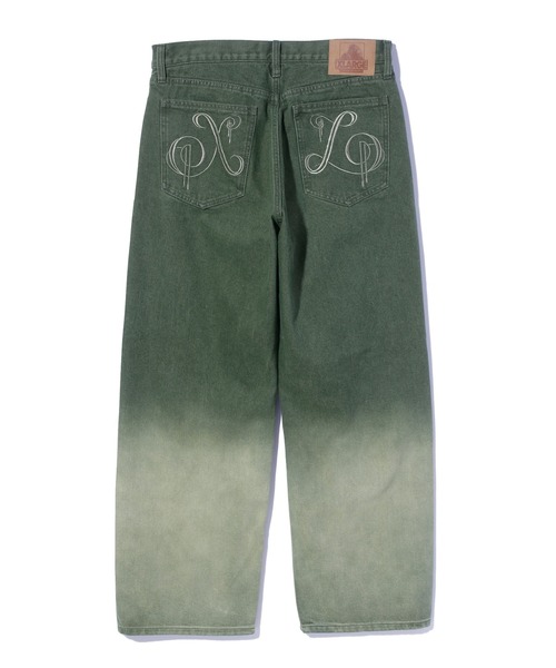 XLARGE（エクストララージ）の「FADED DENIM PANTS（デニムパンツ・メンズ・ブラック/オリーブ/インディゴブルー・30inch/32inch/34inch/36inch）」の17枚目の写真