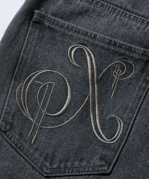 XLARGE（エクストララージ）の「FADED DENIM PANTS（デニムパンツ・メンズ・ブラック/オリーブ/インディゴブルー・30inch/32inch/34inch/36inch）」の20枚目の写真