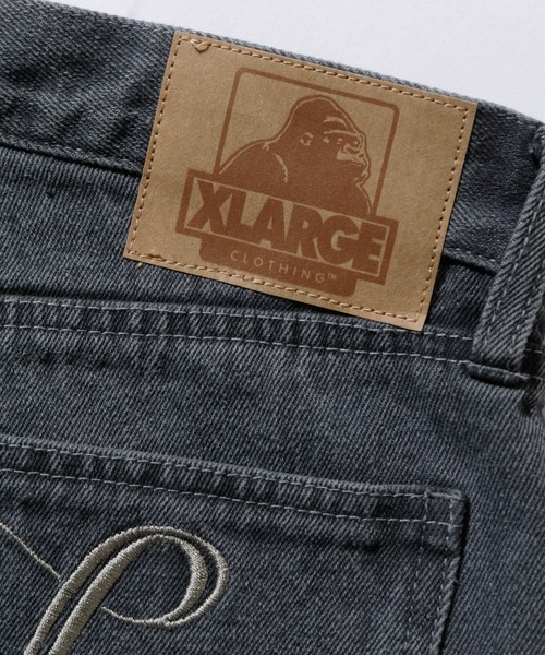 XLARGE（エクストララージ）の「FADED DENIM PANTS（デニムパンツ・メンズ・ブラック/オリーブ/インディゴブルー・30inch/32inch/34inch/36inch）」の22枚目の写真