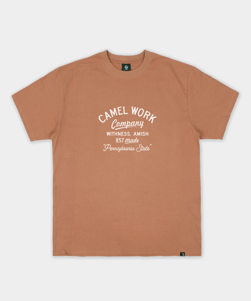 CAMEL WORK(キャメルワーク)の「ウィットネスA.半袖Tシャツ(ダストピッチ)(Tシャツ/カットソー・メンズ・その他・X-LARGE/LARGE/MEDIUM)」の2枚目の写真