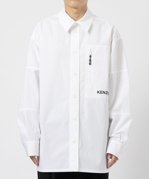 KENZO（ケンゾー）の「【KENZO/ケンゾー】FE65CH5059LP BOKE 2.0 TECHNICAL OVERSIZE SH（シャツ/ブラウス・メンズ・ブラック/ホワイト・L）」の3枚目の写真