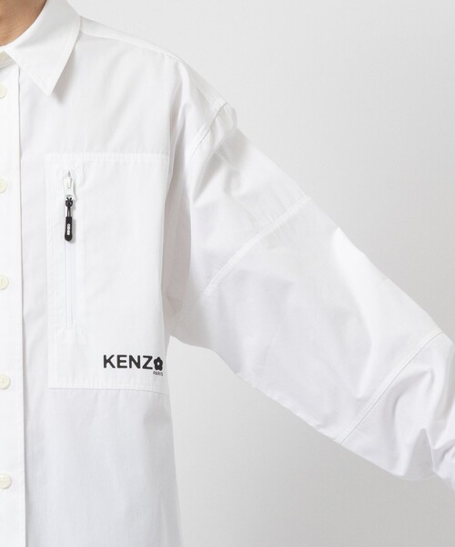 KENZO（ケンゾー）の「【KENZO/ケンゾー】FE65CH5059LP BOKE 2.0 TECHNICAL OVERSIZE SH（シャツ/ブラウス・メンズ・ブラック/ホワイト・L）」の8枚目の写真