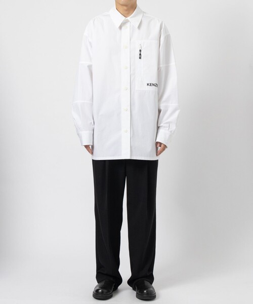 KENZO（ケンゾー）の「【KENZO/ケンゾー】FE65CH5059LP BOKE 2.0 TECHNICAL OVERSIZE SH（シャツ/ブラウス・メンズ・ブラック/ホワイト・L）」の12枚目の写真
