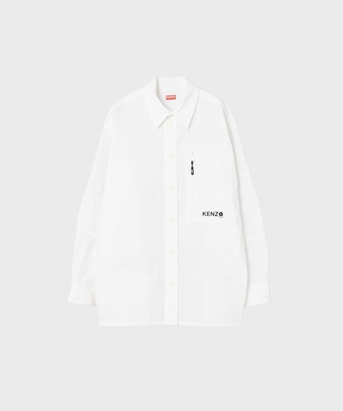 KENZO（ケンゾー）の「【KENZO/ケンゾー】FE65CH5059LP BOKE 2.0 TECHNICAL OVERSIZE SH（シャツ/ブラウス・メンズ・ブラック/ホワイト・L）」の2枚目の写真