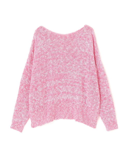 ROYAL FLASH（ロイヤルフラッシュ）の「MITSUKI/ミツキ/サマーニットゆるトップス（ニット/セーター・レディース・ピンク・F）」の9枚目の写真