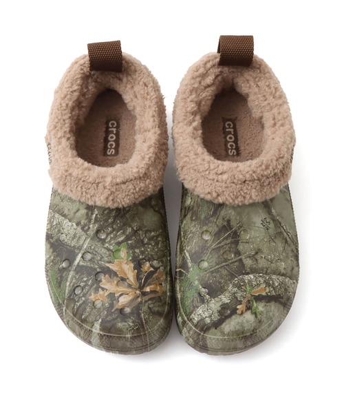 crocs(クロックス)の「crocs Realtree APX Classic Lined Shorty / クロックス リアルツリー APX クラッシク ラインド ショートリー(サンダル・メンズ・マルチ・26.0cm/27.0cm/28.0cm/29.0cm)」の1枚目の写真