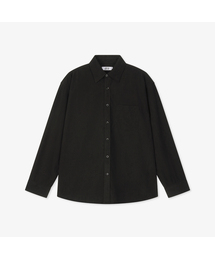 WORK ON BODY OFF（ワークオンボディオフ）の「コーデルセミオーバーフィットコーデュロイシャツ[ブラック]（シャツ/ブラウス）」