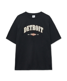 WEST GRAND BOULEVARD（ウエストグランドブルバード）の「American Series DET Short Sleeve T-Shirt BLACK（Tシャツ/カットソー・メンズ）」