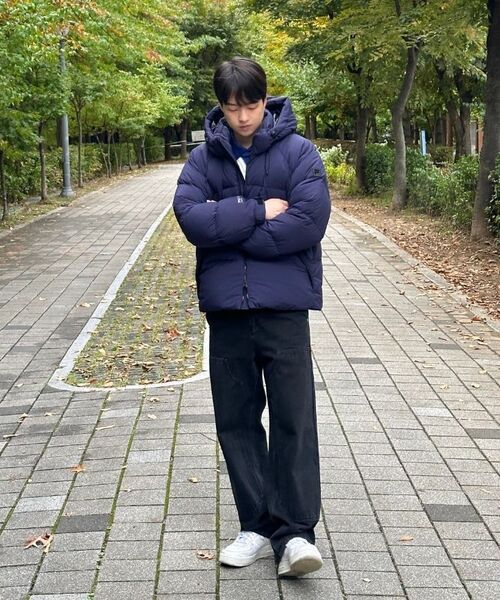 OURDAYZ（アワーデイズ）の「パッチカーペンターベーシックセミワイドデニムパンツ[ブラック]（デニムパンツ・レディース・その他・LARGE/MEDIUM/X-LARGE）」の22枚目の写真