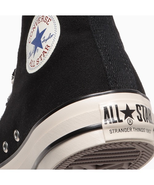 CONVERSE（コンバース）の「CONVERSE ALL STAR AGED 87 CL HI / STRANGER THINGS 5（コンバース オールスター エイジド 87 CL HI / ストレンジャー・シングス 5）（スニーカー・メンズ・ブラック・23cm/23.5cm/24cm/24.5cm/25cm/25.5cm/26cm/26.5cm/27cm/27.5cm/28cm/29cm）」の8枚目の写真