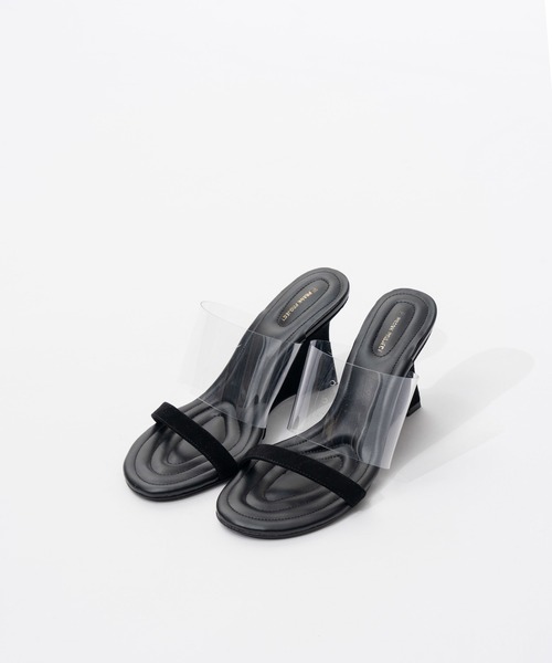 PRANK PROJECT（プランクプロジェクト）の「【2026Spring Pre-Order】クリアコンビミュール / Clear Combination Mules（その他シューズ・レディース・マルチ/ブラック・37/36/38）」の9枚目の写真