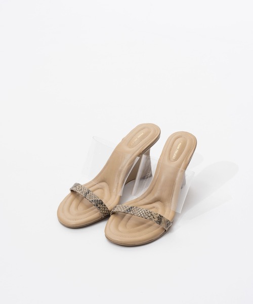 PRANK PROJECT（プランクプロジェクト）の「【2026Spring Pre-Order】クリアコンビミュール / Clear Combination Mules（その他シューズ・レディース・マルチ/ブラック・37/36/38）」の10枚目の写真