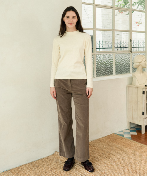 CHIQUITA(チキータ)の「コーデュロイブーツカットパンツベージュ250903BE(その他パンツ・レディース・その他・SMALL/MEDIUM)」の4枚目の写真