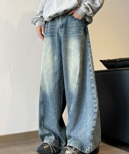 REBALANCE（リバランス）の「レトロワイドレッグパンツ（その他パンツ・メンズ・A・LARGE/MEDIUM/SMALL）」の9枚目の写真