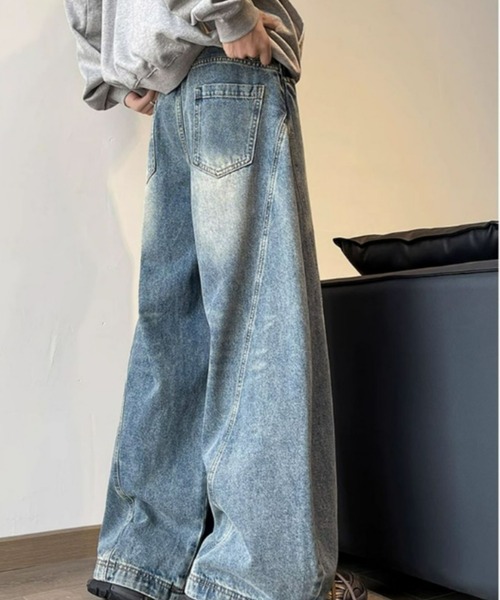 REBALANCE（リバランス）の「レトロワイドレッグパンツ（その他パンツ・メンズ・A・LARGE/MEDIUM/SMALL）」の3枚目の写真