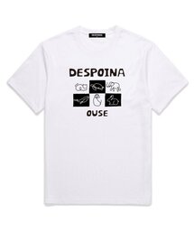 OUSE（オウズ）の「Anymal Friend Overfit Short Sleeve T-Shirt (DS007) White（Tシャツ/カットソー・メンズ）」