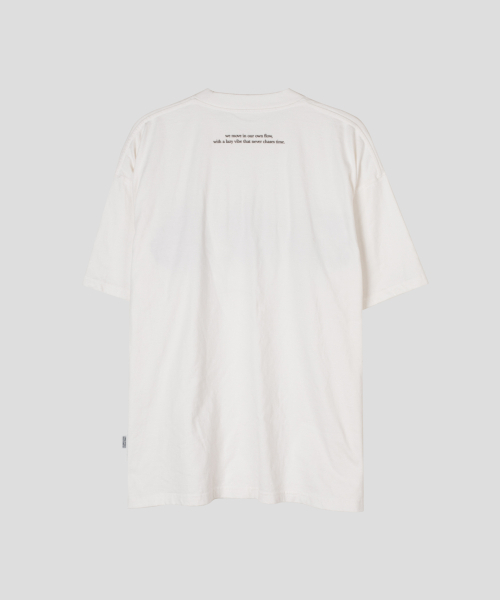 GATHERLAZY（ギャザーレイジー）の「Washed Engine T-Shirt [White]（Tシャツ/カットソー・レディース・その他・0）」の2枚目の写真