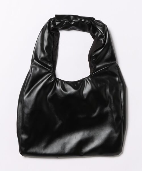 VIBGYOR(ヴィブジョー)の「urbanfemine./シンプルリボンデザイントートバッグ U7599(トートバッグ・レディース・シルバー/ベージュ/ホワイト/ブラック/レッド・FREE)」の12枚目の写真