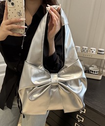 urbanfemine./シンプルリボンデザイントートバッグ U7599