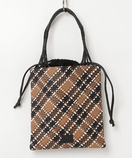 MASSIVE STORE(マッシブストア)の「【Swaraj/スワラージ】ラムSQメッシュショルダーBAG(ショルダーバッグ・メンズ・ブラウン/ブラック系・FREE)」の1枚目の写真