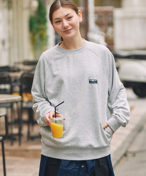 THE CRAFT CREW PRODUCTS(ザクラフトクループロダクツ)の「【UNNOTICEシリーズ】<セットアップ対応> 11oz ヘビーウェイト オーバーサイズ クルーネック DRY裏毛 スウェット /イージーケア・クイックドライ・UVカット【THE CRAFT CREW PRODUCTS】(スウェット・メンズ・キャメル/ダークグレー/ネイビー/ブラック系/アッシュグレー/ブラック/オリーブ系・S/M/L)」の21枚目の写真