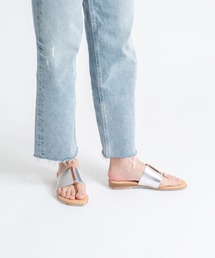 【PINAZ】トングフラットサンダル エラスティック コンフォート