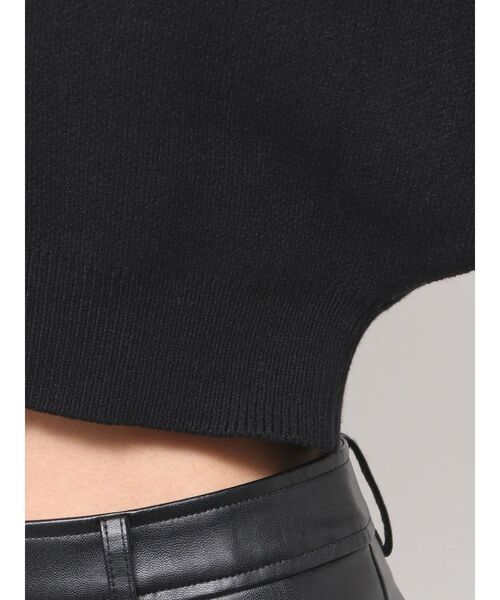 GYDA（ジェイダ）の「Symmetry GYDAワンショルチェーンニットトップス（ニット/セーター・レディース・ブラック/オフホワイト/ピンク・FREE）」の21枚目の写真