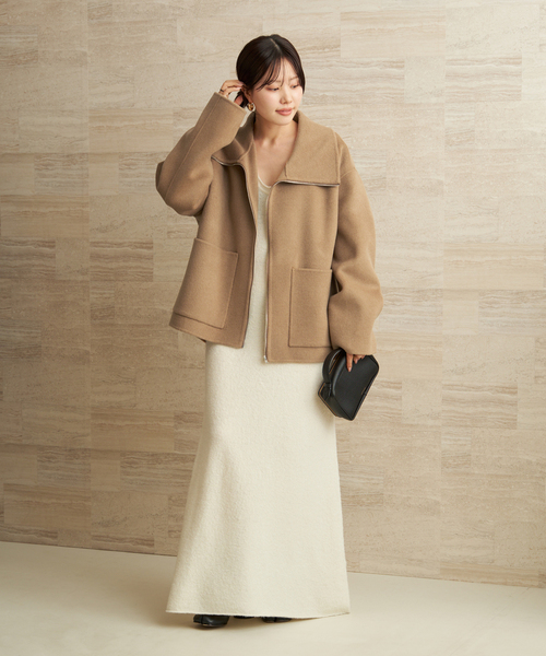 セール】R'IAM スタンドZIPコート（その他アウター）｜Plage