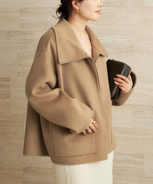 Plage R'IAM スタンドZIPコート セール】R'IAM スタンドZIPコート（その他アウター）｜Plage