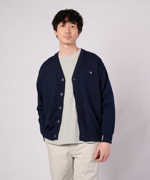 Arnold Palmer(アーノルドパーマー)の「3SEDAI KNIT シェア カーディガン(カーディガン/ボレロ・レディース・ネイビー/ホワイト/ネイビー系/グレー・L/M/S/XS/LL)」の14枚目の写真