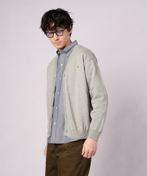 Arnold Palmer(アーノルドパーマー)の「3SEDAI KNIT シェア カーディガン(カーディガン/ボレロ・レディース・ネイビー/ホワイト/ネイビー系/グレー・L/M/S/XS/LL)」の10枚目の写真