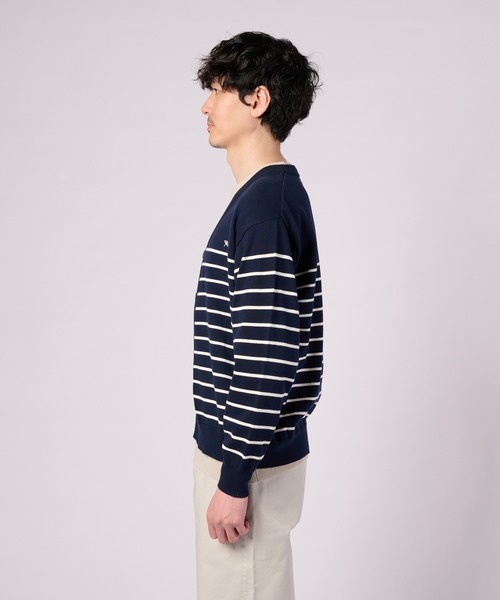 Arnold Palmer(アーノルドパーマー)の「3SEDAI KNIT シェア カーディガン(カーディガン/ボレロ・レディース・ネイビー/ホワイト/ネイビー系/グレー・L/M/S/XS/LL)」の21枚目の写真